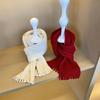 Coldproof Knitted Scarf Windproof Scarves Bib New Neckerchief  Cute