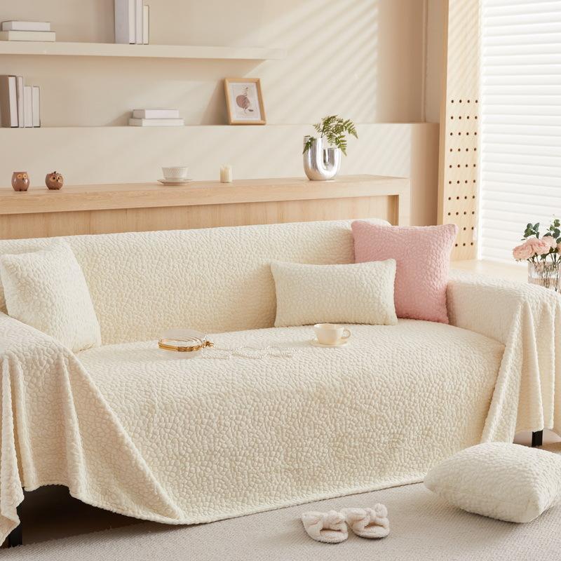 

Чехол на диван, тканевый чехол для дивана, универсальное полное покрытие, полотенце, зимнее плюшевое одеяло для дивана, не царапающееся 180*130cm