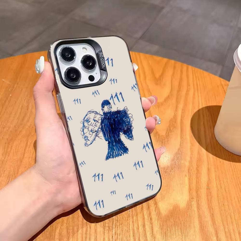 Singer M-Milo J Phone Case For iPhone17,16,15,14,13,12,11,Pro,MAX White Matte Shockproof Cover iPhone11PROMAX