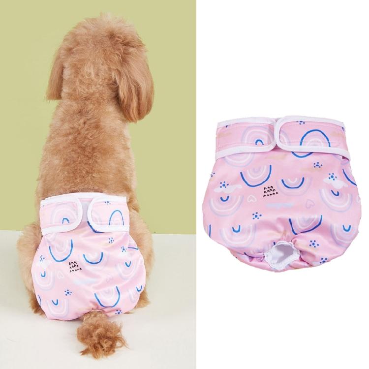 Dog Physiological Pants Sanitary Underwear Belly Bands Nappies Leak Proof Belly Dog Heat Protecting