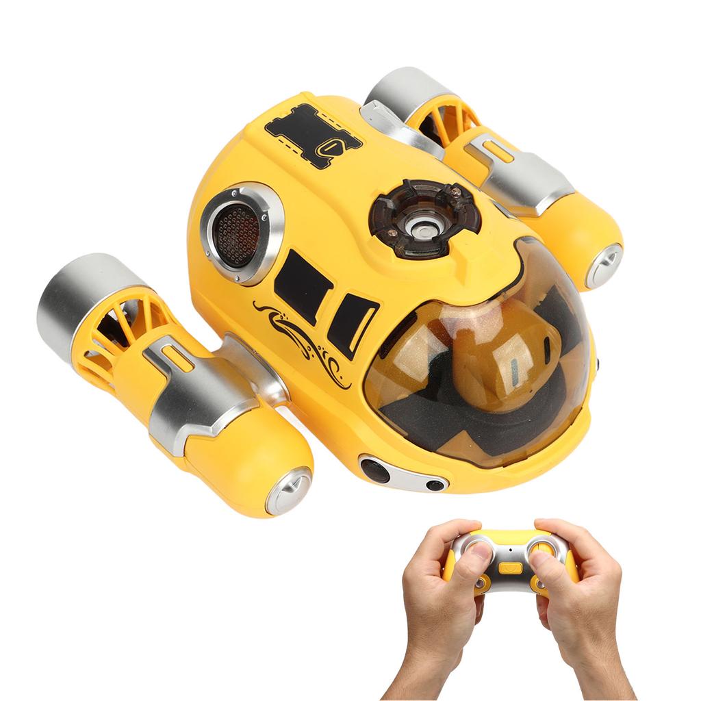 Remote Control Motorboat with 500mah Battery Submarine Spray Gasboat for Pools and Lake Toys