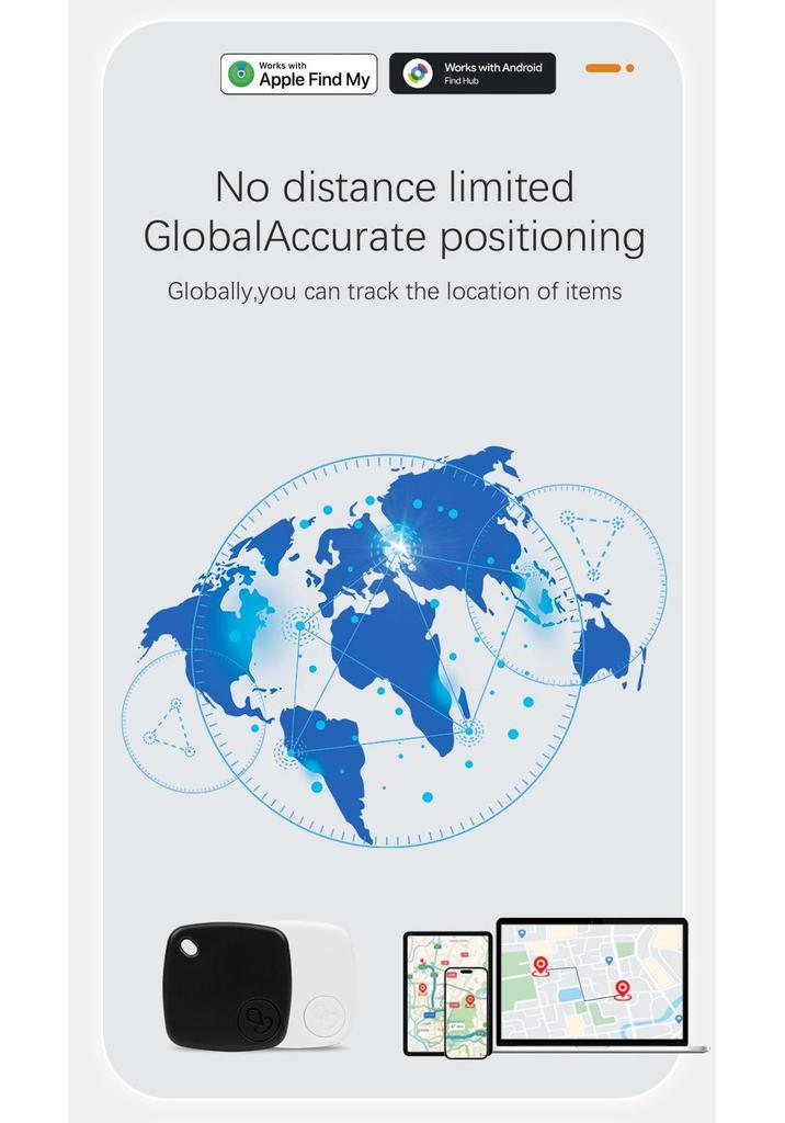 Dual System Global Locator: Anti-Lost Device & Car Tracker for iOS/Android