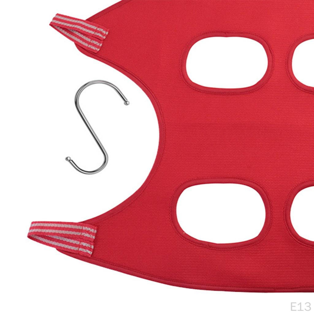 Breathable Dog Grooming Hammock Set, W/ Pliers files Restraint Bag ,Harness Helper Trimming