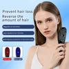 Anti Hair Loss Scalp Care Electric Massage Comb Red and Blue Light Therapy Scalp Vibration Massage Brush Hair Growth Massager