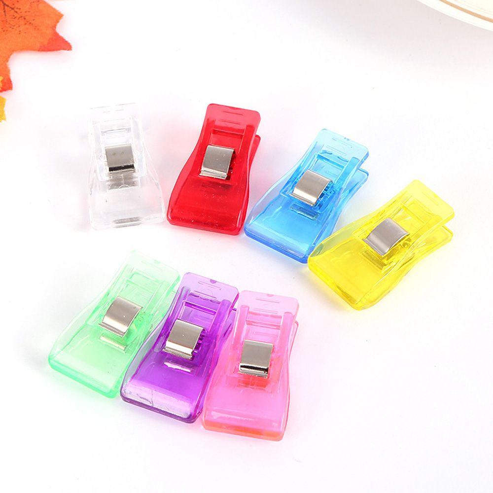 20pc Hemming Accessories DIY Plastic Clip Sewing Tools Job Foot Case Tape Bias Maker