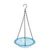 Solar Bird Bath Fountain for Outdoor Plastic Hanging Solar Powered Hummingbird Water Fountain for