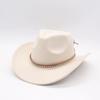 Premium Twist Metal Accessories Hat Cowboy Hat British Style Jazz Hat Men And Women