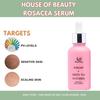 HOUSE OF BEAUTY Rosacea Serum - Rosehip, Green Tea, Cucumber for Face, Sensitive Skin Type, Redness, Dryness and Skin Stretching (30ml, Pack of 1)