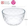 Toyo Sasaki Glass Plate Refre Ball 9 Set of 96 Made In Japan Dishwasher Safe Good Design Award Deep Plate Small Bowl Medium Bowl Glass Plate Round