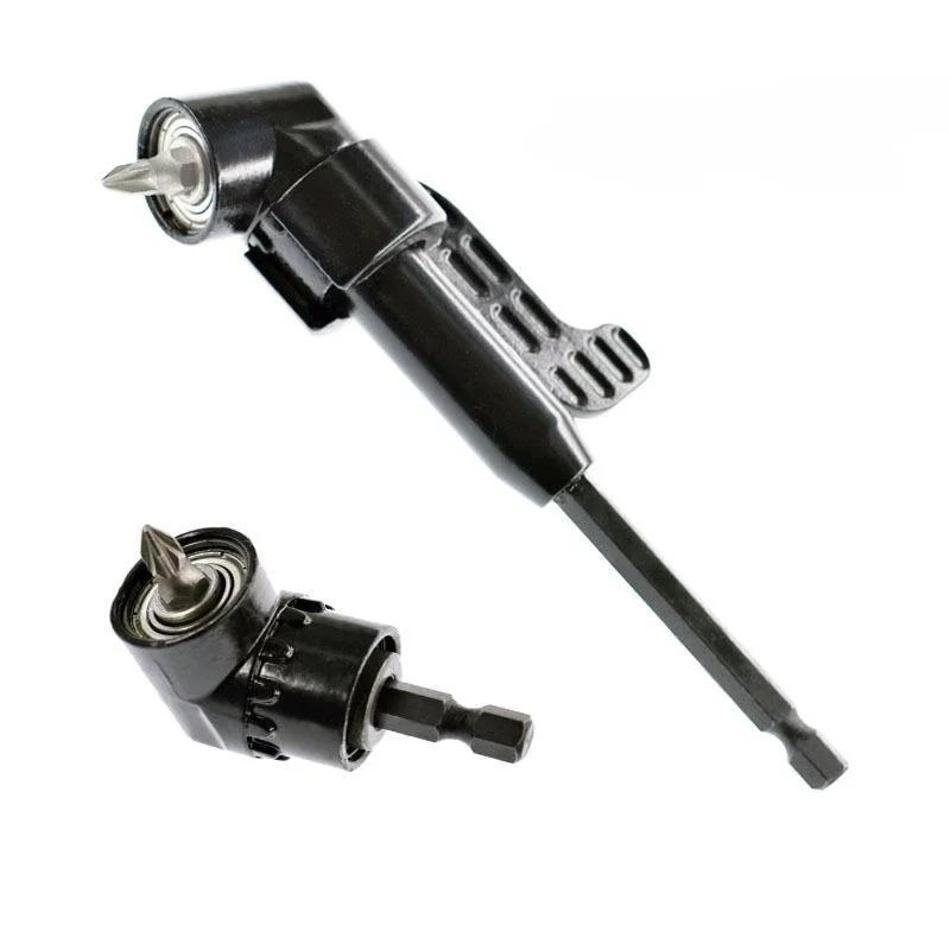1 Pcs Alloy 105 Degree Corner Power Tool Accessories Black Batch Head Corner Hand Drill Screwdriver Customizable OEM Support