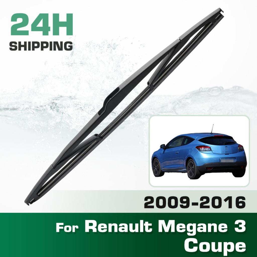Rear Windshield Wipers Blades,Premium All-Season Wiper blades Replacement For Renault Megane 3 Coupe 2009-2016