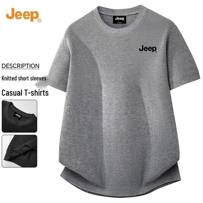 JEEP Men s Casual Knit Short Sleeve T-Shirt M
