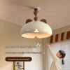 Ceiling Light with Full-Spectrum Eye Protection for Master Bedroom, Children's Room, and Study - Wind Cream Eggshell