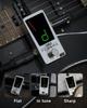 FLAMMA Tuner Pedal FC04 Chromatic Guitar Tuner Tuning Pedal for Guitar and with Pitch Indicator and True Bypass Pedal, High-Precision 1-Cent Bass,