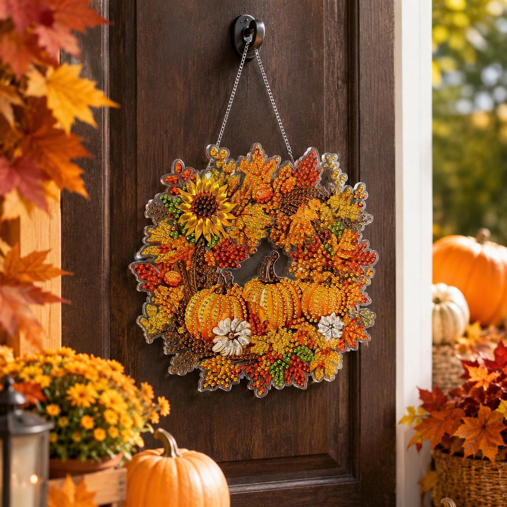 Festival 3 Pumpkins 5D Kit DIY Home Decoration