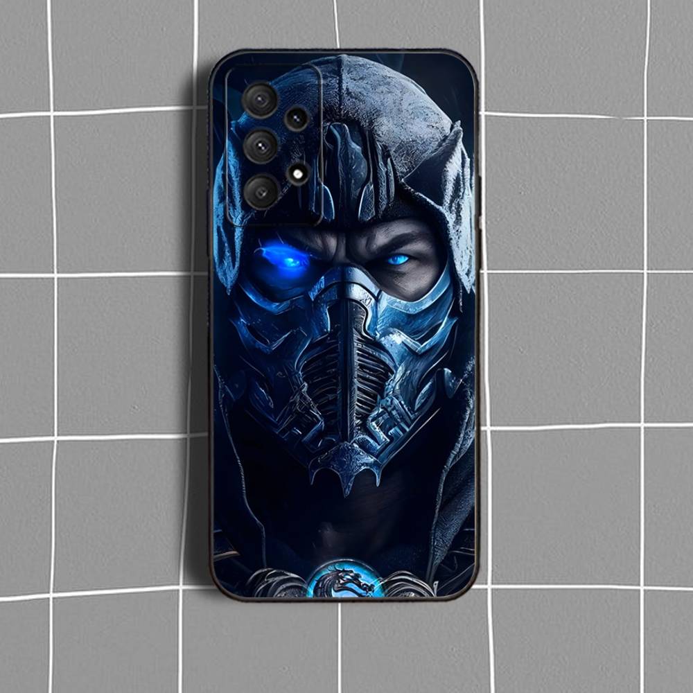 Mortal K-Kombat Game  Phone Case For Samsung Galaxy A73,31,32,72,41,53,52,71,22,5G,Note,J7,8,9 Soft Black Cover