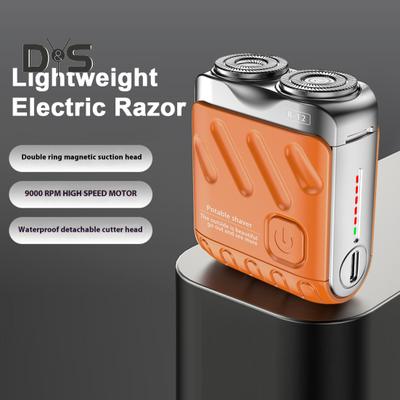 Double-head Mini Electric Shaver USB Rechargeable Waterproof Portable Travel Wet Dry Shaving Razor Men Beard Trimmer Hair Remover Tool