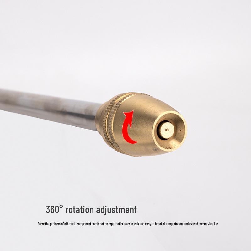 Brass High-Pressure Foam Spray Gun for Car Wash & Garden Watering