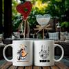 2 pcs 3A grade 11 oz witch skeleton interesting ceramic coffee mug for room Halloween decoration Birthday Christmas Holiday gift