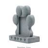 Pet Memorial Stones Pet Dog Cats Resins Paws Ornaments for Outdoor and Indoor Pet Memorial Gift