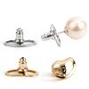 10pcs Comfortable Earring Backs Stylish Earring Backs with Pig Nose/Flower Shape Unique Lifters for Heavy Earrings
