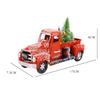 Truck Car Model Christmas Tree Ornaments Vintage Handcrafted Car Crafts With Lights For Christmas Decoration