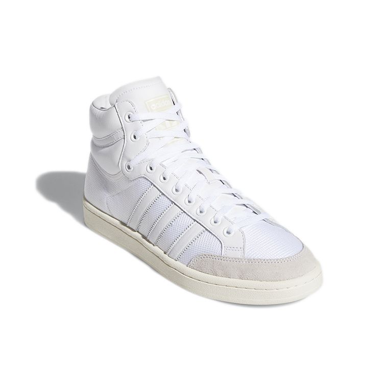 Adidas Originals Americana Hi Comfortable Non-Slip Durable High-Top Skate Shoes Unisex Skate Shoes White EF2706