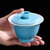 Chaxun Nordic Celadon Ceramic Portable Gaiwan Travel Tea Set
