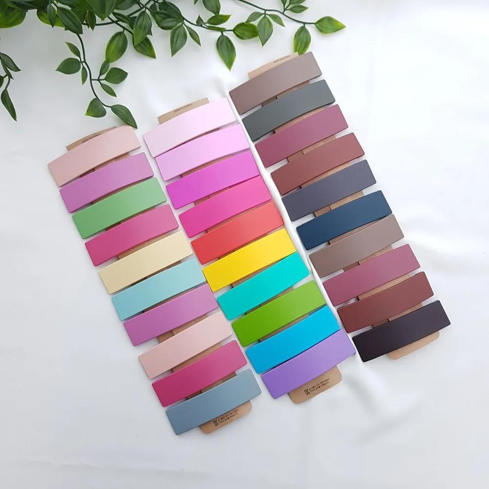 Triángulo, Cuadrado, Brillante, Mate, De Colores, Para Bebés Muy Grandes, Niños, Bebés Pasadores, Pinzas de Presión, Juego de 10 Piezas