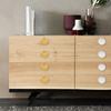 2pcs/lot Kitchen Cupboard Round Shape Furniture Fitting Cabinet Cabinet Pulls Wardrobe Pulls Drawer Knob Door Handle