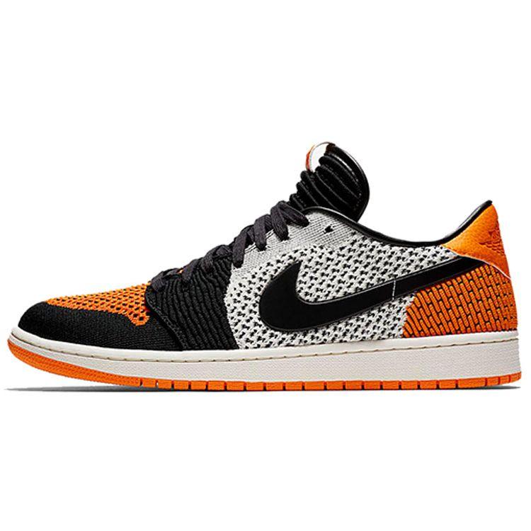 

Мужские кроссовки Air Jordan 1 Low Flyknit Shattered Backboard Orange Sail Black-Copper-Flash AH4506-100