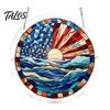 Puzzle Gift for Adults Acrylic Suncatcher, Artistic Window Hanging Ornament, 7.48 Inch Sun Satisfying Weekend Project Catcher Decoration, Ideal
