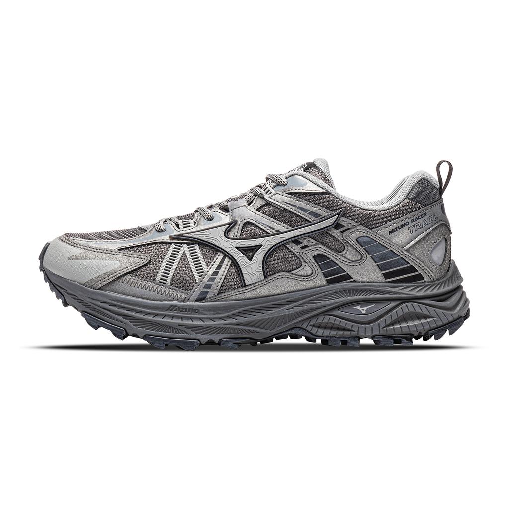 Mizuno Racer Trail Scarpe da Corsa Comode Ammortizzanti Resistenti Traspiranti Sneakers Unisex Grigio Scuro D1GH2238-12
