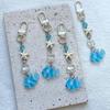 Handmade Beaded Phone Chain Fish Cellphone Charm Acrylic Keyring Pendant Mobile Phone Charm Detachable Bag Accessory