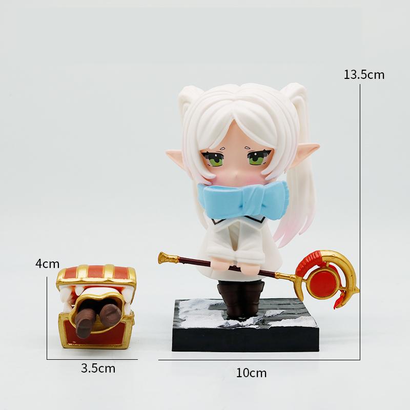 

13Cm Anime Beyond Journey S End Figurine Frieren Action Figures Pvc Statue Desktop Ornamen Collection Model Toys Gifts