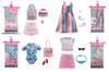 Barbie Licensed Fashion [ROXY Collaboration] [8-Fashion Set Box] [Dress-Up Doll Clothes] [Includes Storage Case] ??[Ages 3+] 986A-GWF05
