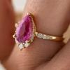 Trendy Water Drop Ring for Women - Elegant, Simple, Summer 2025 Fashion