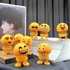Creative Funny Shake Head Doll Car Ornament Kawaii Indoor Doll Small Decoration Accessory for Vehicle Decor