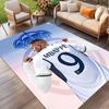 Kylian Mbappe Print Rug, Washable Floor Carpet, For Entryway Dorm Laundry Room Office Study, Home Decor Birthday Christmas Gift