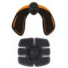 Professional Sports Abdominal Trainer Rechargeable Abdomen Gel Pad Muscle Stimulator For Weight Loss