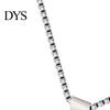 Party Necklace Purple Faux Crystal Women Hollow Alloy Shining Luxury Sweater Jewelry Accessories Charm