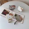 Animation Series Cute Small Handheld Foldable Mirror Portable Exquisite Household Travel Makeup Mirror Peripheral Gifts