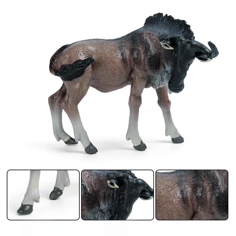 Wildlife Model Animal Plastic Static African Antelope Toy Kids Collectors Nature