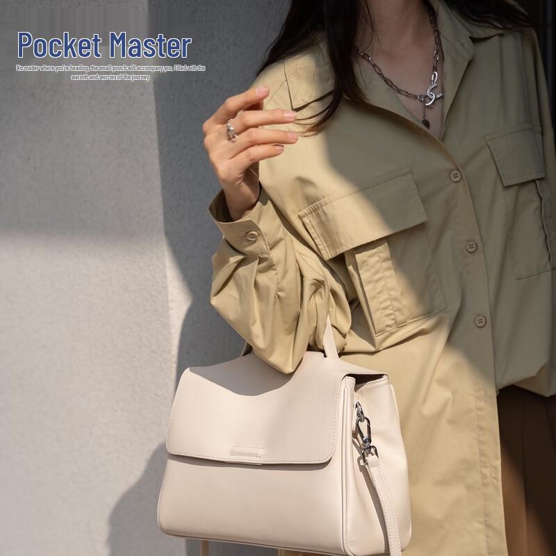 Women's Soft Cowhide Leather Tote Crossbody Bag