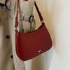 Elegant Pu Leather Small Shoulder Bag For Women With Chic Design In Red For Wedding
