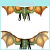 Vivid Non-woven Dragon Wings Cosplay Props For Halloween Parties And Role Play
