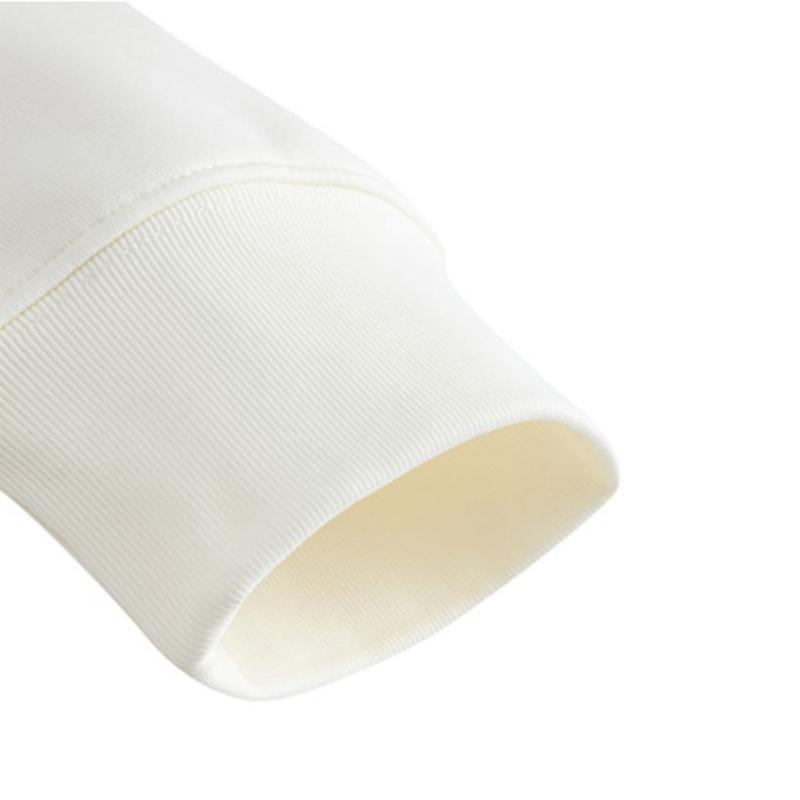 Anta Good Things Happen Series Letter Print Loose Warm Versatile Hoodie Men Hoodies Ivory 152518702-1