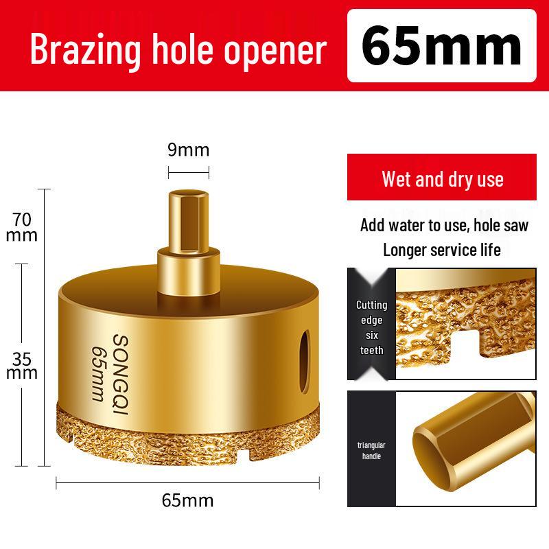 Diamond Tile Drilling Bit for Glass, Marble & Porcelain