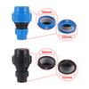 25-50mm to 20-40mm PE Pipe Reducer Direct Head Hose Connector Adapter Garden Farmland Irrigation Straight Reducer Fittings