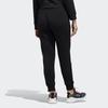 Adidas Neo Logo Printed Cuffed Casual Sweatpants Women Bottoms Black FP7881